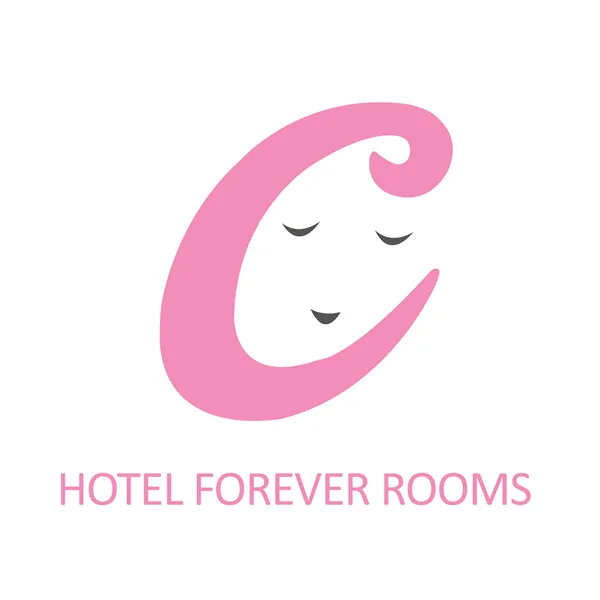 Hotel Forever Rooms — logos by Udaipur Graphic Designer