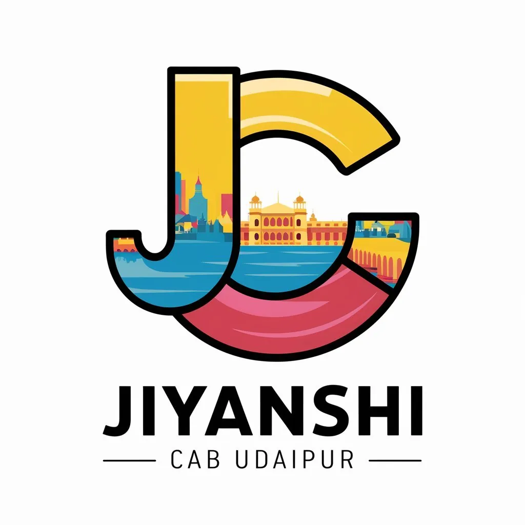 Jiyanshi Cab Udaipur logo design by Udaipur Graphic Designer