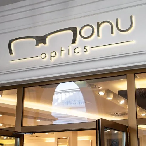 Monu Optics — logos by Udaipur Graphic Designer