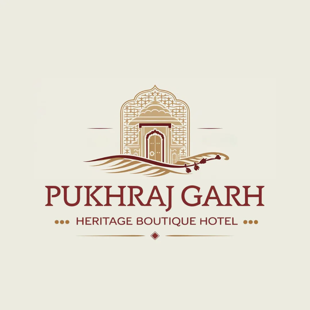Pukhraj Garh logo design by Udaipur Graphic Designer