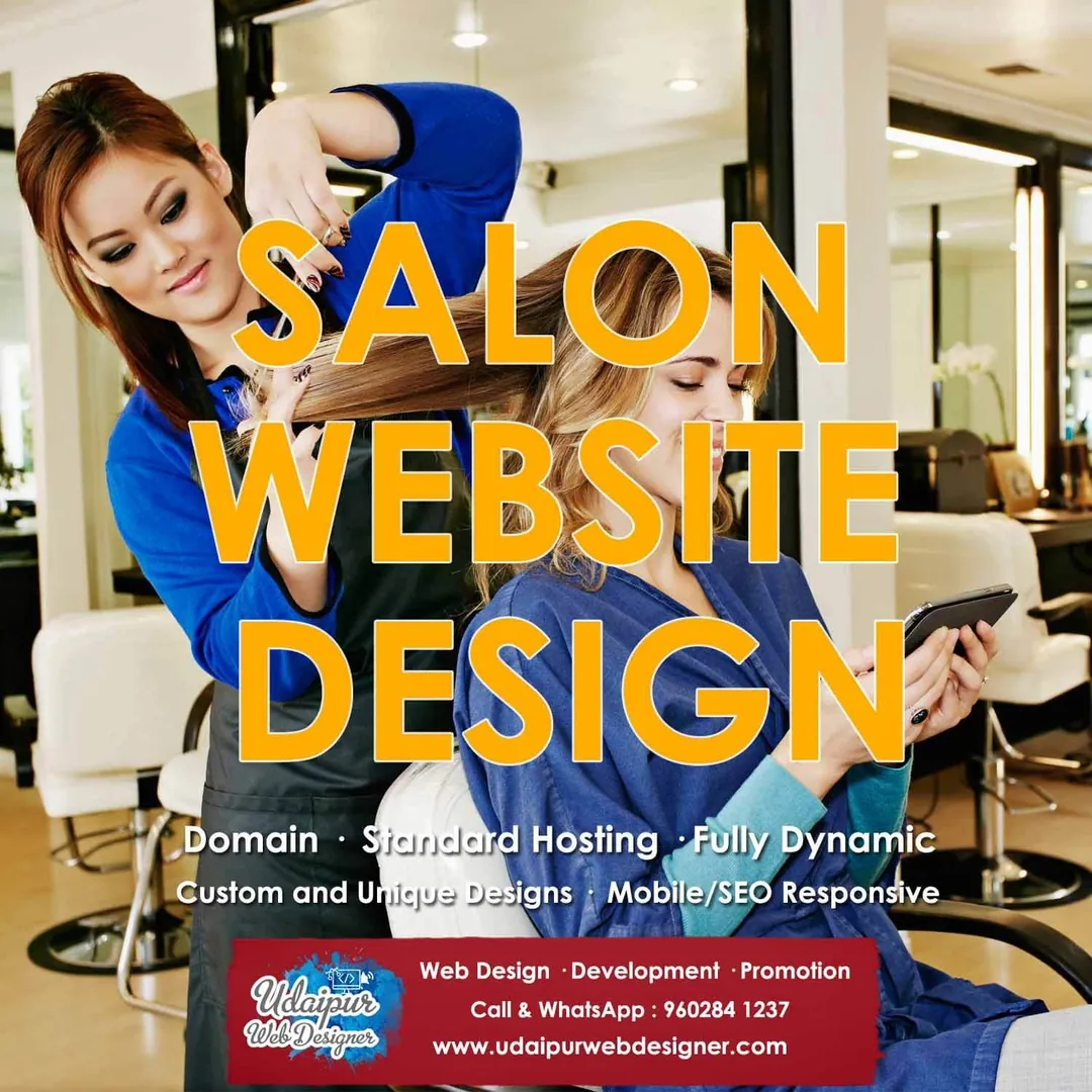 Salon Website Design