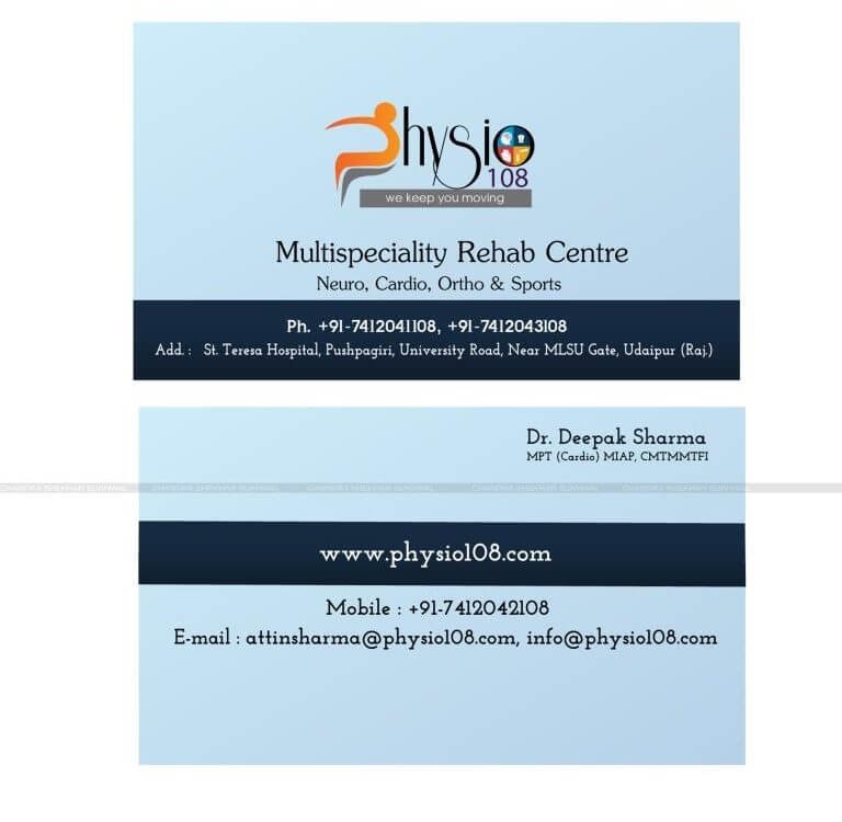 visiting card designer in udaipur