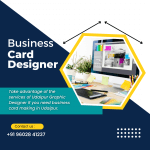 Business card designer in udaipur